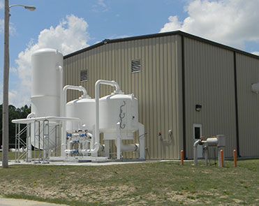 AirSep Rocky Mount VPSA oxygen treatment plant