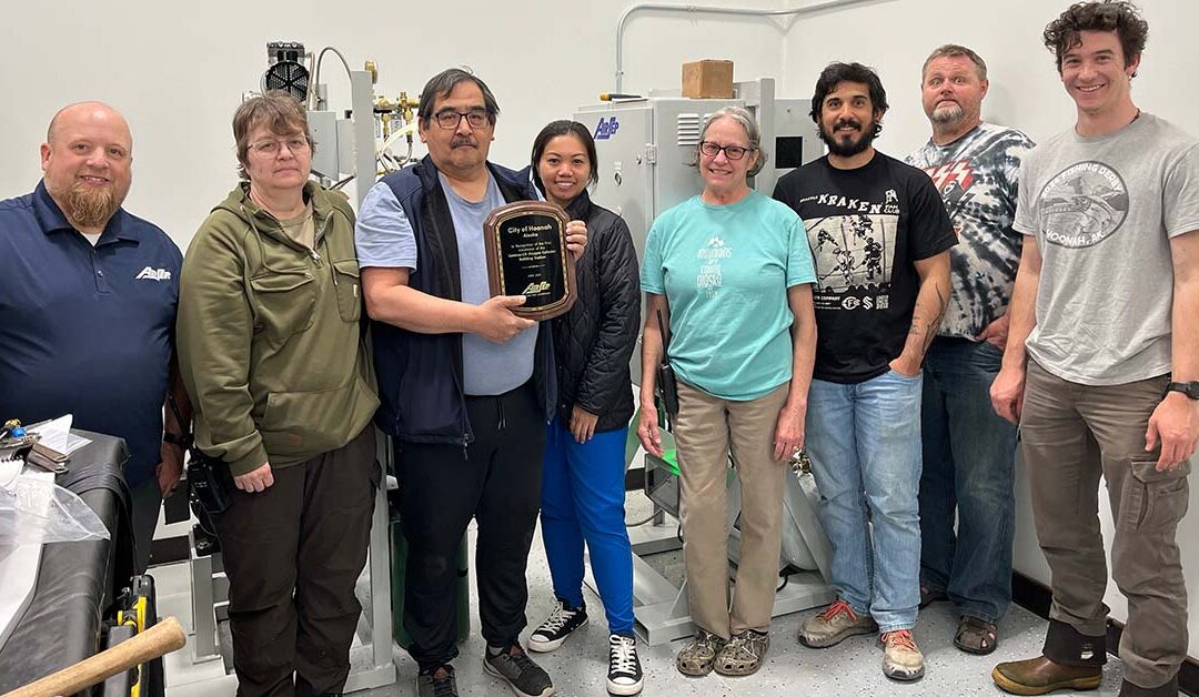 City of Hoonah Alaska EMS installs AirSep Centrox CR