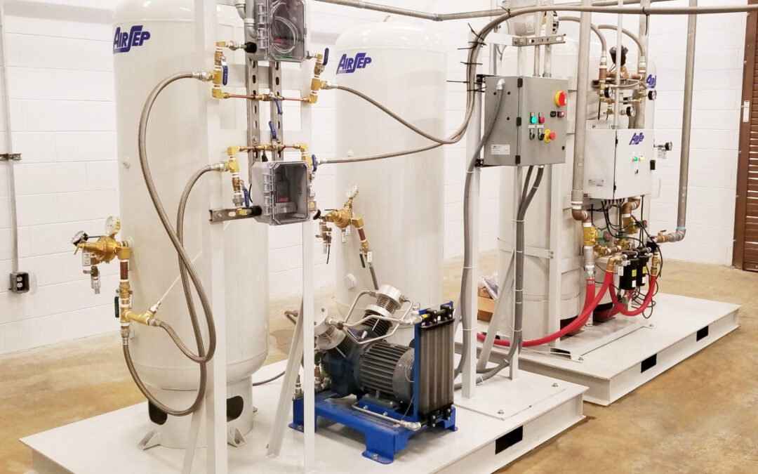 Municipal oxygen system water treatment AirSep Gener-Ox